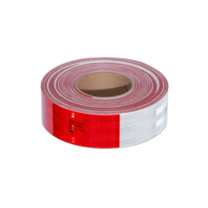 Cinta reflectiva 3m rojo,blanco x metro